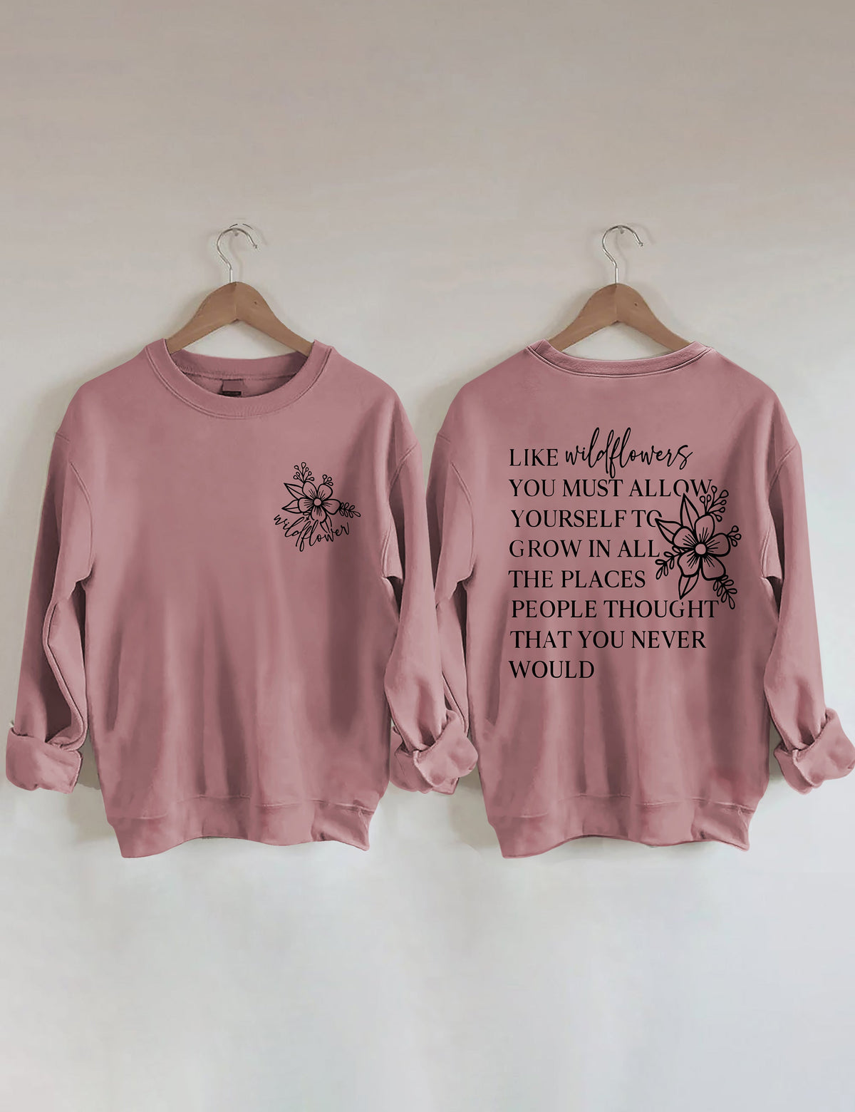 Wie Wildblumen-Sweatshirt 