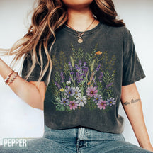Boho Wildflower Shirt Floral Nature Lover Shirt