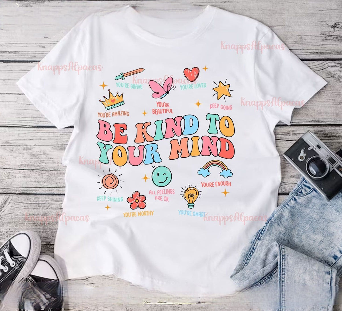 Be Kind to Yourself Sports T-Shirt