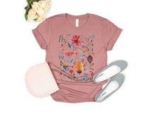 Vintage Style Wildflower T-shirt