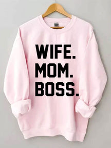 Frau Mama Boss Sweatshirt