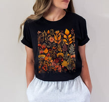 Cottagecore Wildflower Shirt Blumenshirt