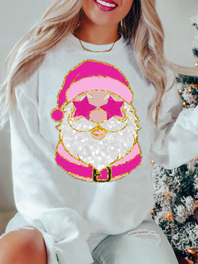 Weihnachts-Sweatshirts mit Pailletten