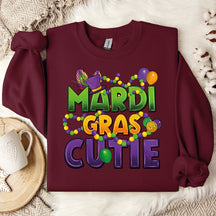 Mardi Gras Cutie Sweatshirt