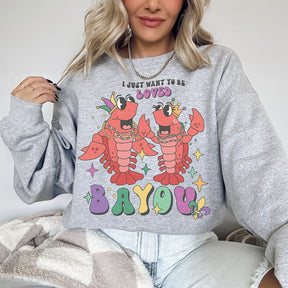 I Just Want to Be Loved Bayou Mardi Gras Shirt