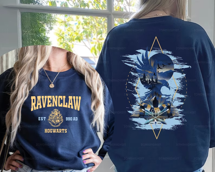 Hogwarts House Double Sides Sweatshirt