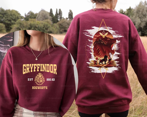 Hogwarts House Double Sides Sweatshirt