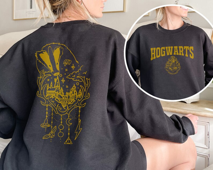 Hogwarts House Double-sided Sweatshirt