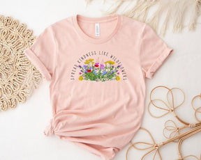 Aesthetic Floral Graphic T-shirt