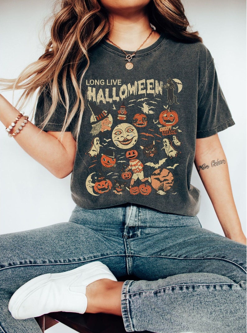 Long Live Halloween Pumpkin T-shirt