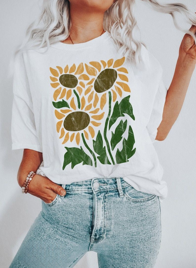 Wildflowers Floral Nature T-shirt