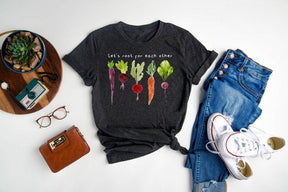 Lets Roots For Each Other Vegetable T-shirt