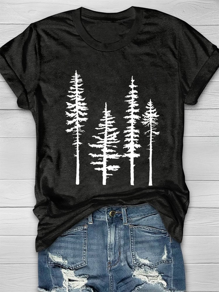 Pine Tree Pint Casual T-shirt