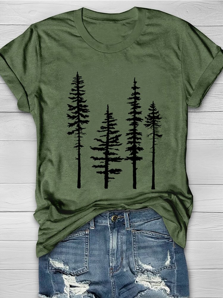 Pine Tree Pint Lässiges T-Shirt
