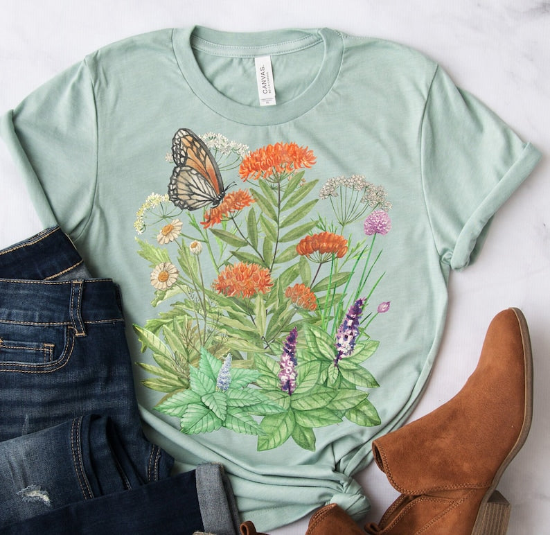 Monarch Butterfly Shirt Butterfly Lover Tee
