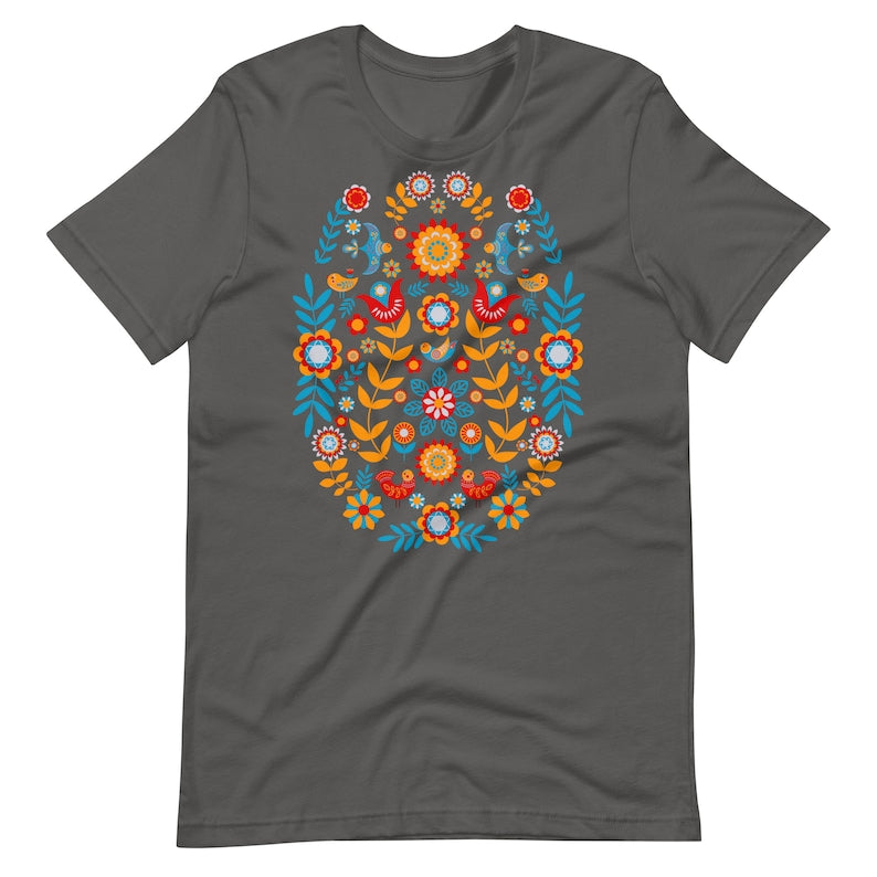 Scandinavian Shirt Folk Art T-Shirt