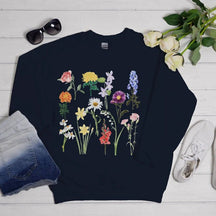 Vintage floral Crewneck Sweatshirt
