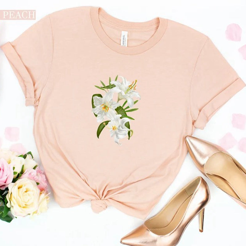 Lily Flowers Tee, Lily Flowers T-shirt