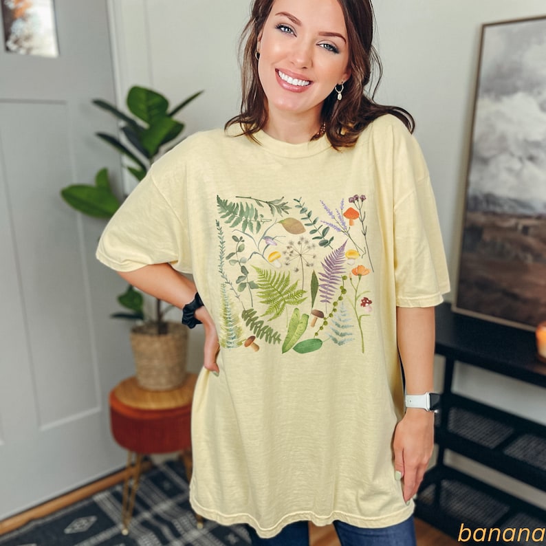 Comfort Colors Plant Shirt For Women