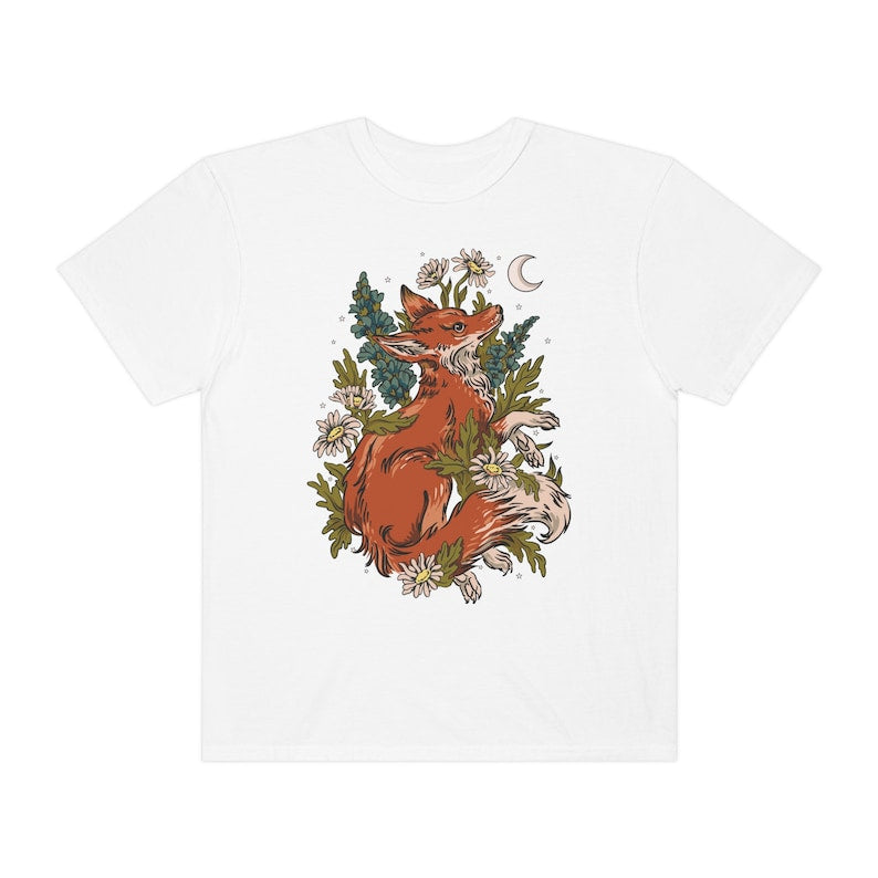 Forestcore Fox Comfort Colors Unisex T-shirt