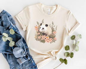 Funny Opossum Shirt Wildflower Shirt