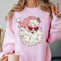 Santa Claus Glitter Sweatshirt
