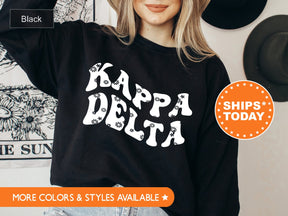 Kappa Delta Floral Hippie Sorority Sweatshirt