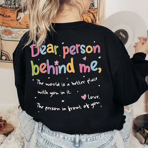 Sweatshirt mit Rundhalsausschnitt „You Matter“.