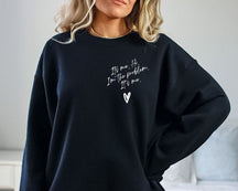 Damen-Sweatshirt „Musikgeschenk“ mit Rundhalsausschnitt