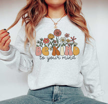 Be Kind To Your Soul Rundhals-Sweatshirt