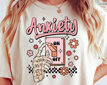Anxiety On Fun and comfortable crew neck shirt