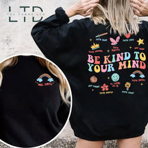 Be Kind to Your Soul Rundhals-Sweatshirt