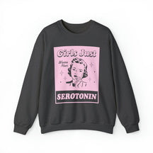 Mädchen wollen einfach nur Serotonin-Sweatshirts