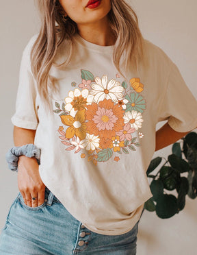 Nature Lover Flowers T-shirt