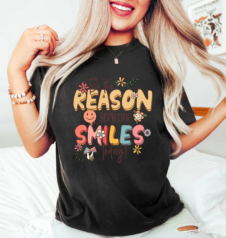 Seien Sie der Grund, warum jemand lächelt