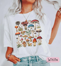 Vintage Mushrooms Comfort Colors Shirt