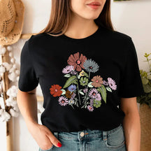 Wildblumen-Shirt für Damen